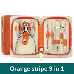 Manicure Pedicure Set Nail Clipper Stainless Steel Professional Cutter Tools