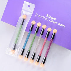 Nail Art Brush Ombre Sponge Nail Gradient Double-ended Sponge Brushes