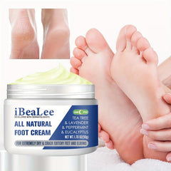 Eucalyptus Foot Cream for Dry Feet Heels Knees