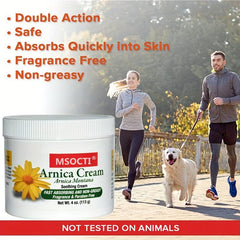 Real Relief Cracked Skin Arnica Cream 4 Oz Soothing Cream Pack Of 1
