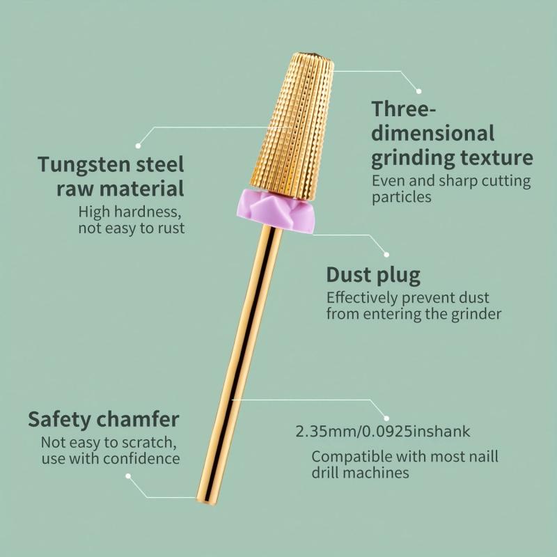 Nail Art Drill Bits Rotary Burr Files Pedicure Machine Accessories