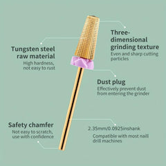 Nail Art Drill Bits Rotary Burr Files Pedicure Machine Accessories