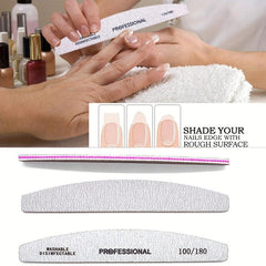 Professional Nail Files Set Nail Buffer