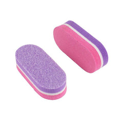 20 pcs Double Sided Nail File with Sponge Sanding Blocks for Manicure
