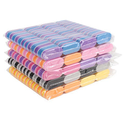 20 pcs Double Sided Nail File with Sponge Sanding Blocks for Manicure