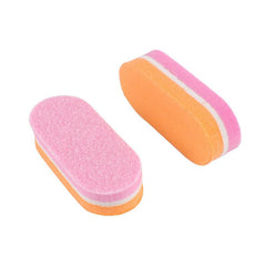 20 pcs Double Sided Nail File with Sponge Sanding Blocks for Manicure