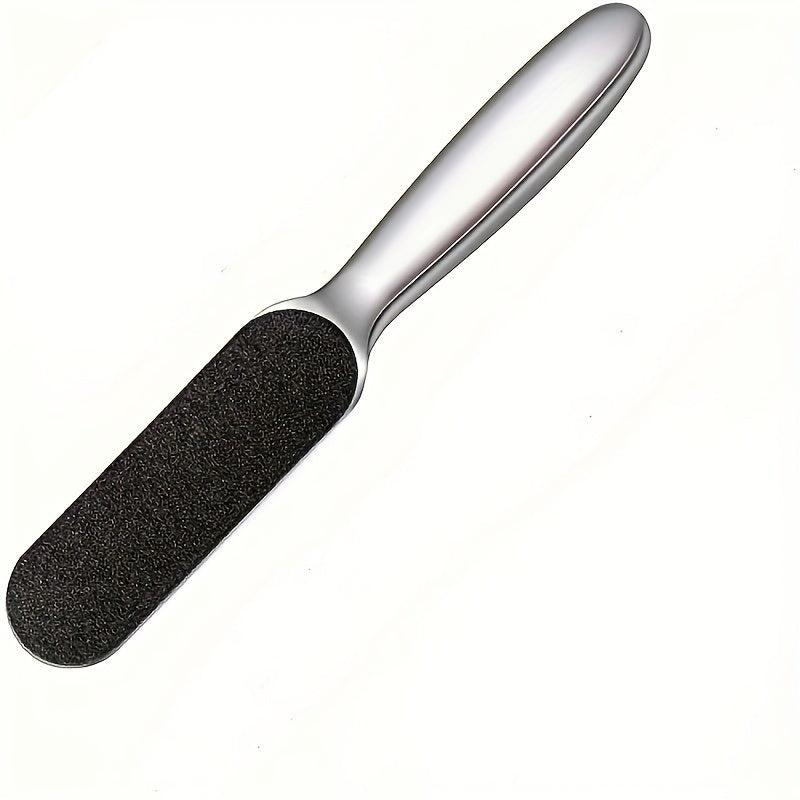 Stainless Steel Foot File Callus Remover with 10 Replaceable Pads