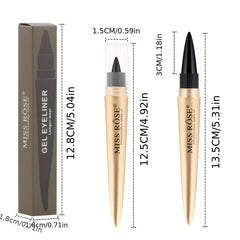 Waterproof Smudge Proof Eyeliner Cream Pen Rich Eyeliner
