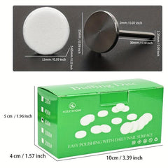 50 Pcs Nail Buffing Sandpaper Polishing Files Pedicure Shiner Tools