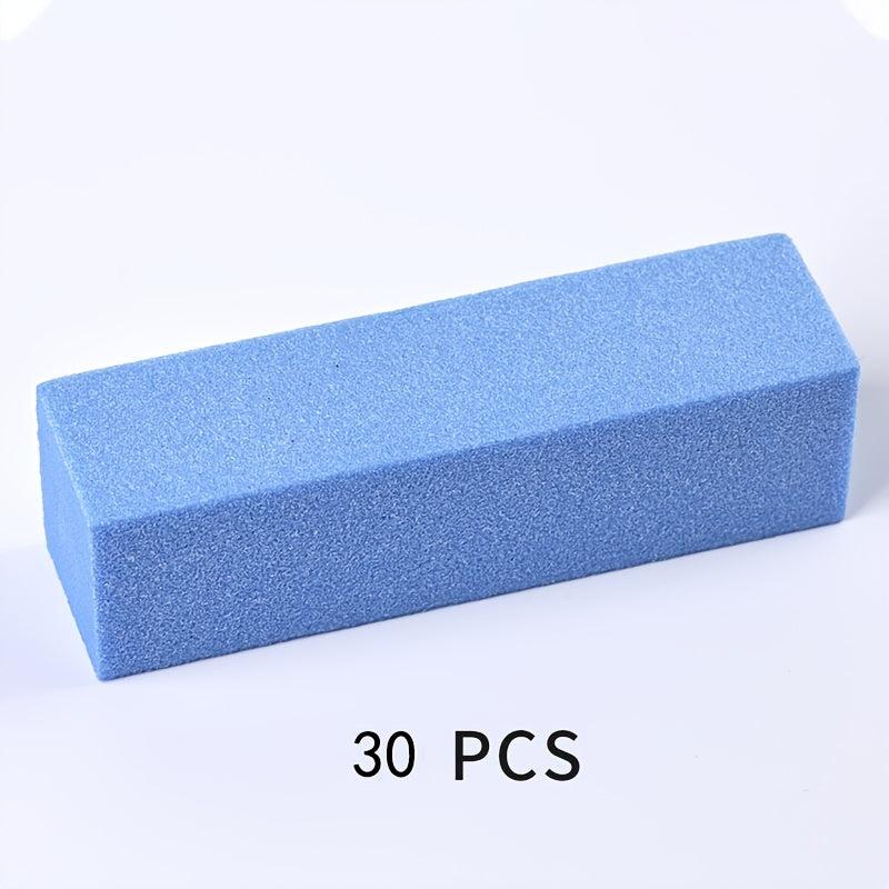 30 Pcs Colorful Nail Buffer Block Set Sponge Buffing Files for Women
