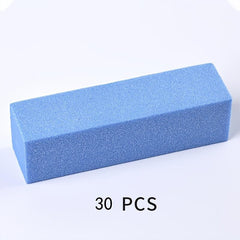 30 Pcs Colorful Nail Buffer Block Set Sponge Buffing Files for Women