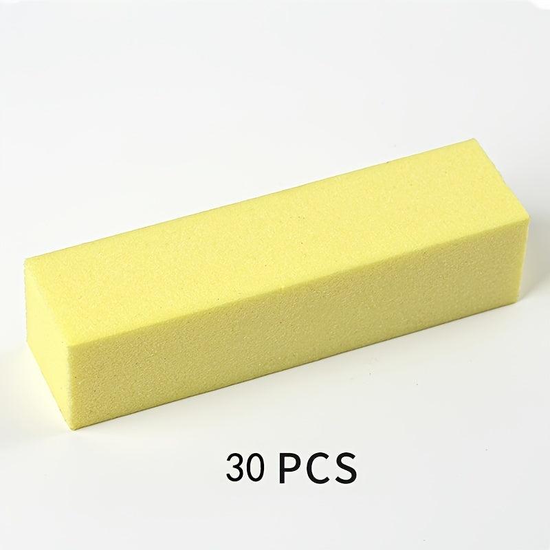 30 Pcs Colorful Nail Buffer Block Set Sponge Buffing Files for Women