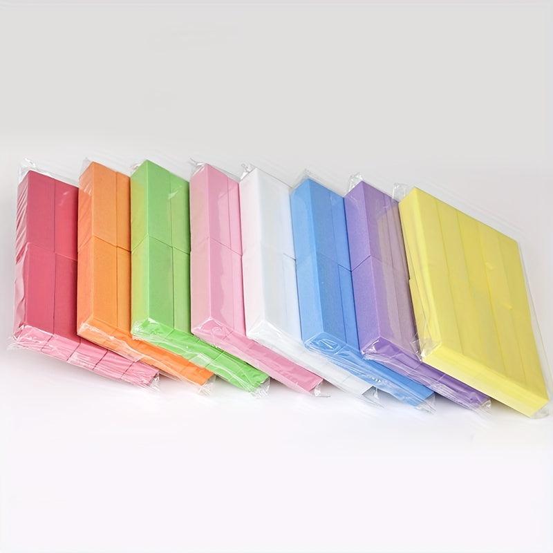 30 Pcs Colorful Nail Buffer Block Set Sponge Buffing Files for Women