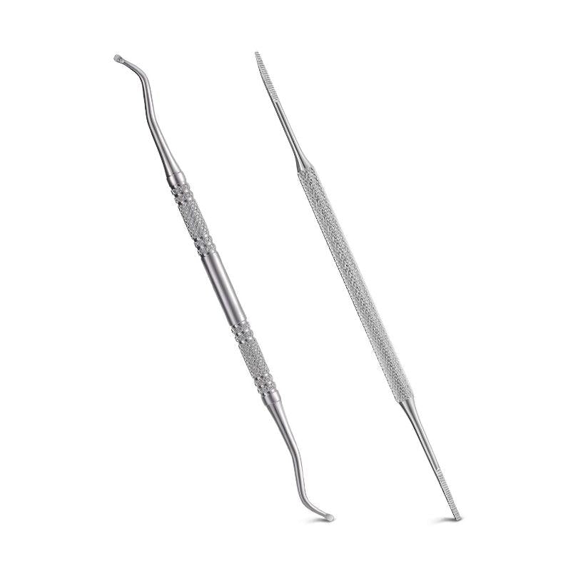 2PCS Ingrown Toenail File And Lifter YINYIN100 Stainless Steel