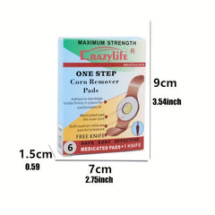 Corn Removers with Salicylic Acid - Fast Pain Removal & Protection