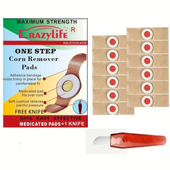 Corn Removers with Salicylic Acid - Fast Pain Removal & Protection