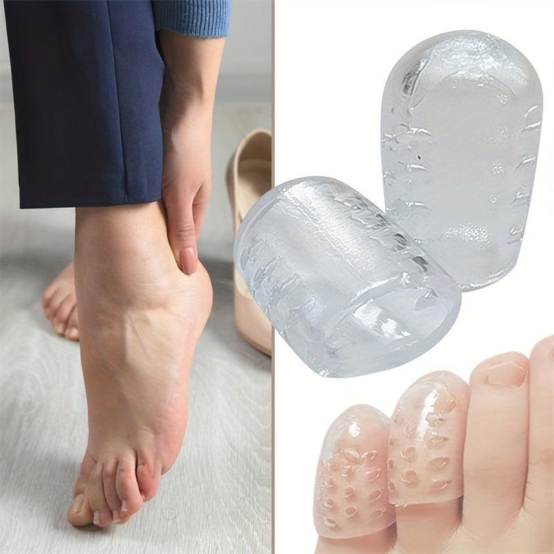 12PCs Toe Protector Silicone Cover Foot Care Anti Friction Toe Separators