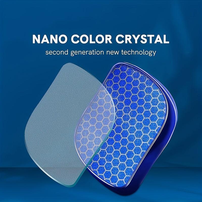 Glass Foot File Callus Remover Foot Scrubber Heel Scraper
