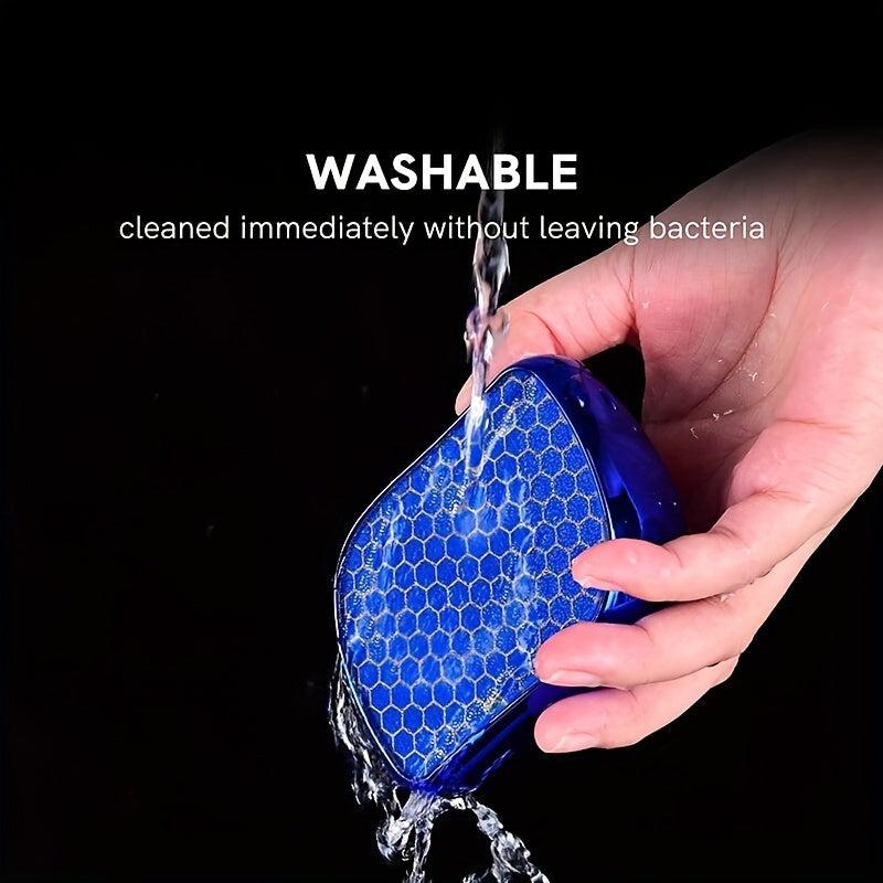 Glass Foot File Callus Remover Foot Scrubber Heel Scraper