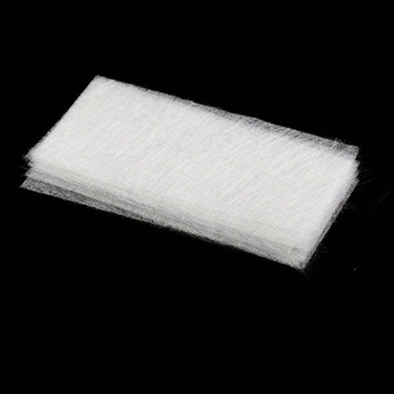 20-Piece Glass Fiber Sheet Set Nail Extension Silk Fiber Anti-cracking
