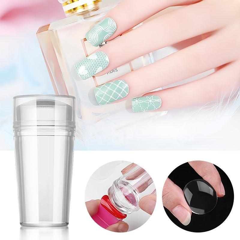 Nail Art Stamping Stamper Scraper Set for Stamped Nail Art