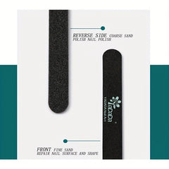 10 PCS Reusable Double Sides Washable Nail File Manicure Tools