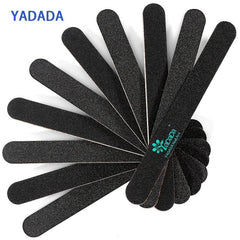 10 PCS Reusable Double Sides Washable Nail File Manicure Tools