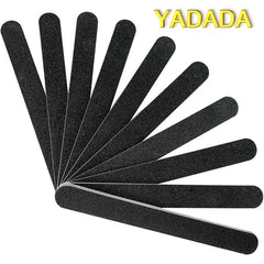 10 PCS Reusable Double Sides Washable Nail File Manicure Tools