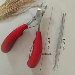ABS Handle Toe Nail Clippers Cutters For Manicure Correction Thick Nails