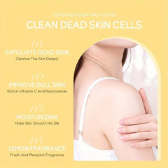 Aloe Avocado Exfoliating Scrub 350g Lemon Coffee Body Peeling