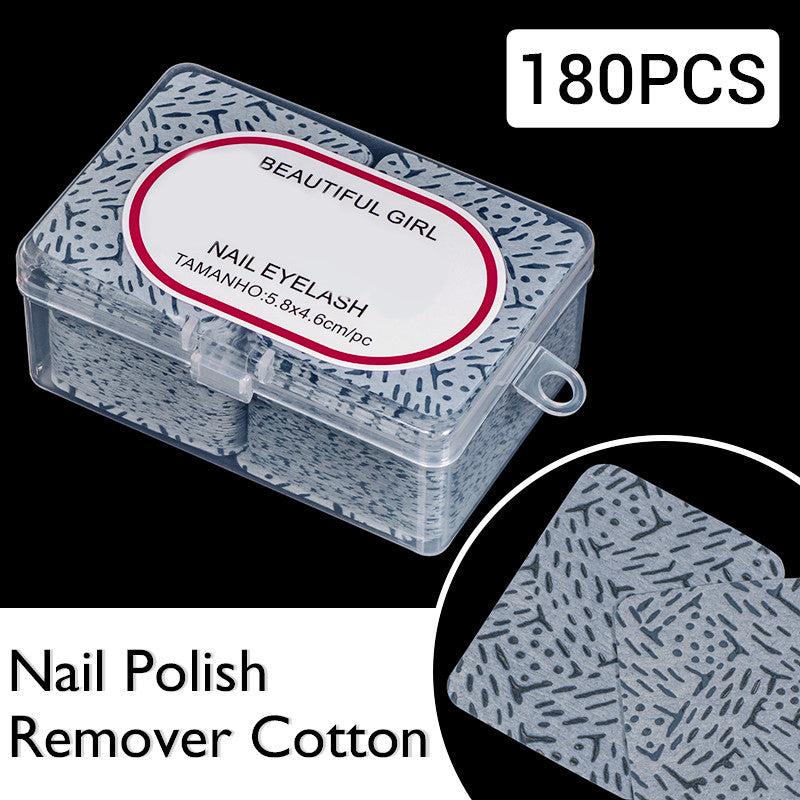 Double Sided Nail Polish Remover Cloth - Makeup Nail Remover Cotton