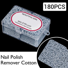 Double Sided Nail Polish Remover Cloth - Makeup Nail Remover Cotton