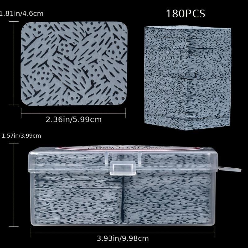 Double Sided Nail Polish Remover Cloth - Makeup Nail Remover Cotton