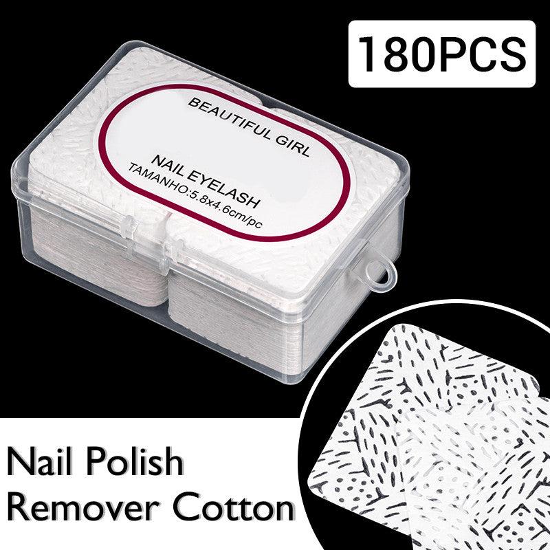 Double Sided Nail Polish Remover Cloth - Makeup Nail Remover Cotton