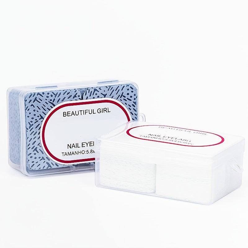Double Sided Nail Polish Remover Cloth - Makeup Nail Remover Cotton