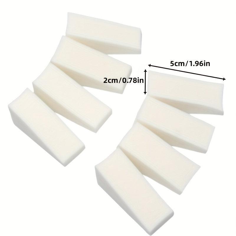 10 pcs Gradient Stamping Sponge Gel Triangle Nail Art Tools