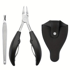 3 Pcs Manicure Set Gift Kit Stainless Steel Nail Care Tools