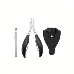 3 Pcs Manicure Set Gift Kit Stainless Steel Nail Care Tools