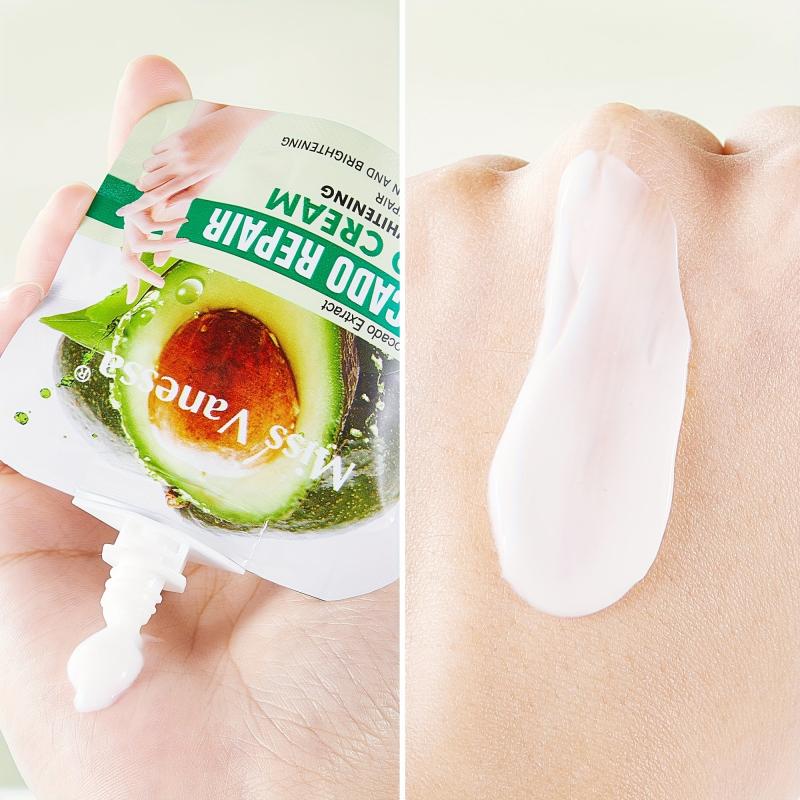 6pcs Avocado Hand Creams Nourishing and Hydrating for Dry Skin - Travel Size