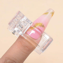 5 Transparent Nail Fixing Clips - Secure Your Nails