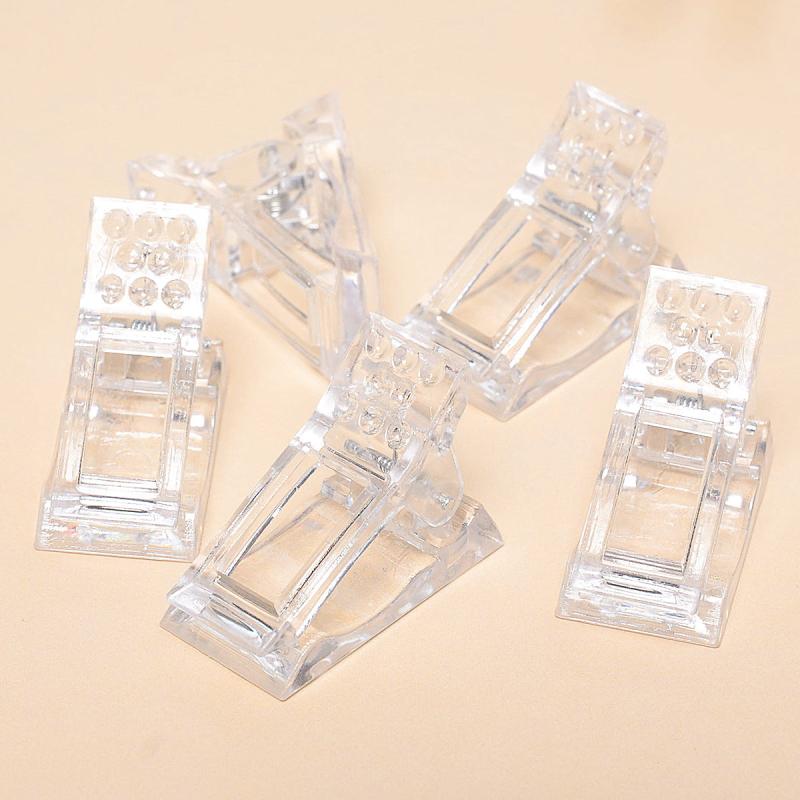5 Transparent Nail Fixing Clips - Secure Your Nails
