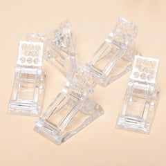5 Transparent Nail Fixing Clips - Secure Your Nails