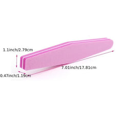 Double Sided Nail Buffer Sponge Kit for Natural Manicure and Strip Buffing