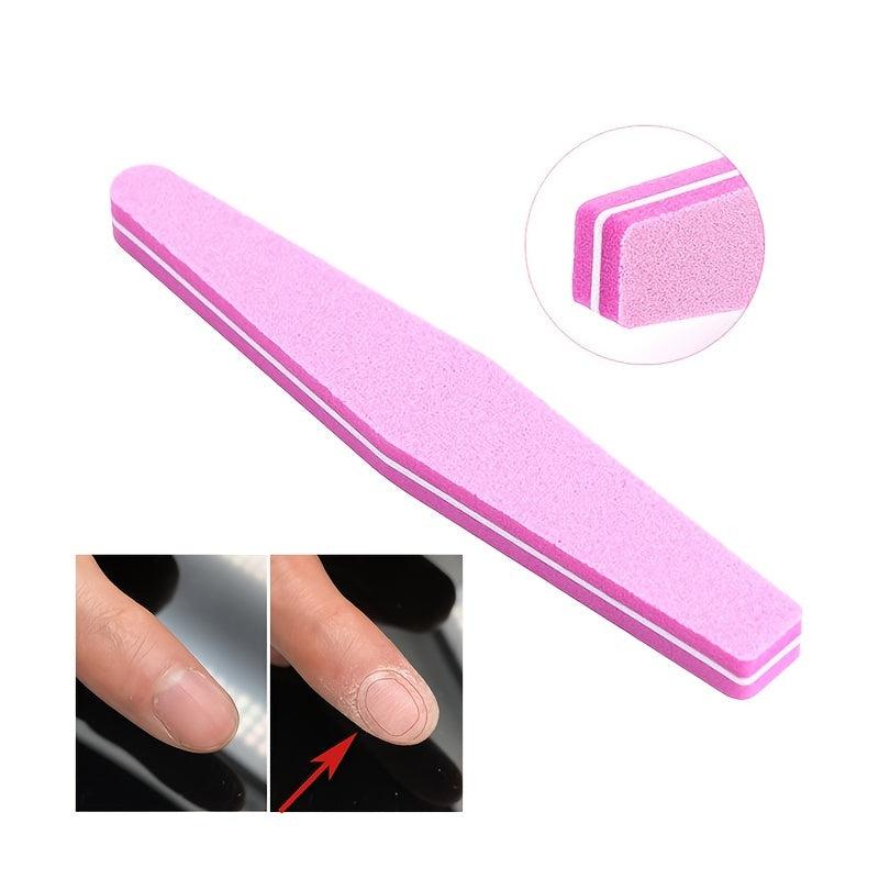 Double Sided Nail Buffer Sponge Kit for Natural Manicure and Strip Buffing
