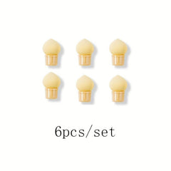 Double Head Sponge Nail Brush Handle Acrylic Nail Painting Brush