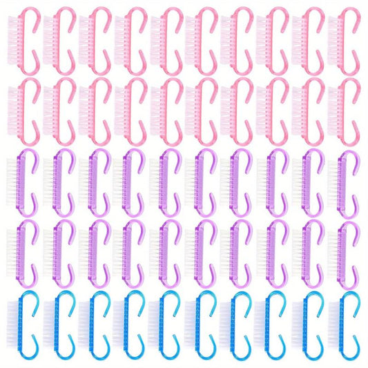 High End Nail Brush 50pcs Pack Manicure Pedicure Tool
