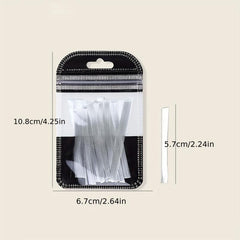 10Pcs Fiberglass Nail Extension Set for Home Salon Use