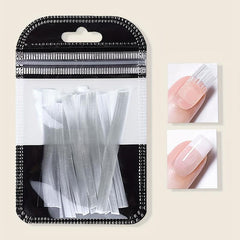 10Pcs Fiberglass Nail Extension Set for Home Salon Use