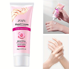 Avocado Rose Hand Cream for Dry Hands