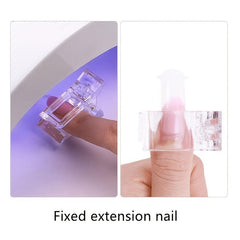 5pcs Nail Tip Clips Crystal Mold Fixing Clip Nail Tool Crystal Glue Clip